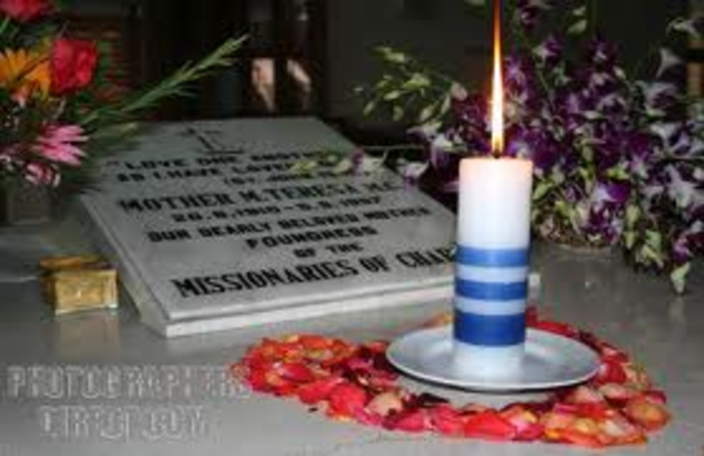 Death of mother teresa