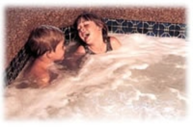 Jacuzzi at the Hotel