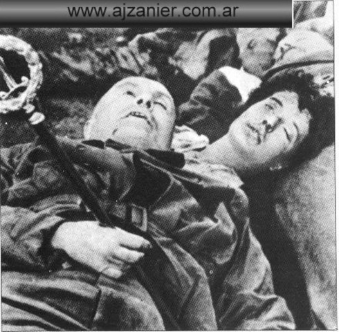 Muerte de Benito Mussolini: 28 a abril de 1945