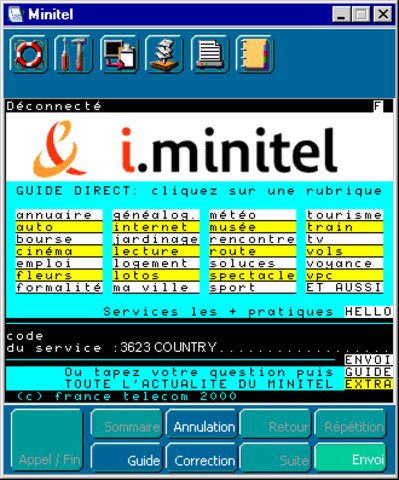 Invenção do Minitel - France Telecon
