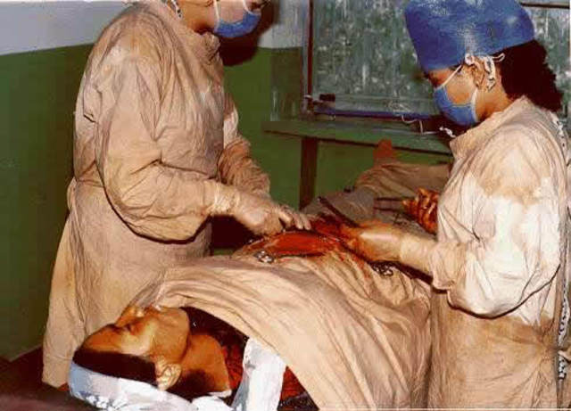 Forced sterilization of women at Birkenau begin