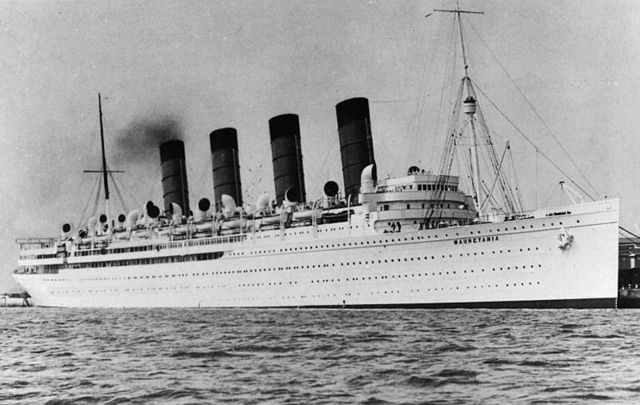 Sinking of the Lusitania to Australia