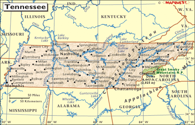 Tennessee Secedes from the Union