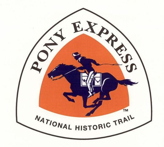 The Pony Express has its first mail sent out