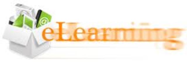 The first use of the term e-Learning