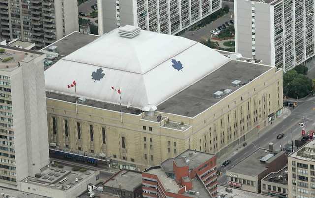 Opening of Maple Leaf Gardens