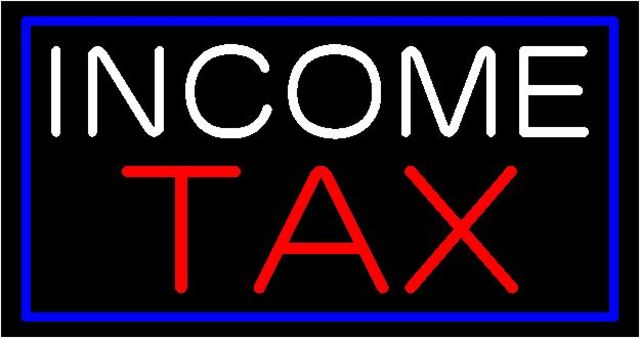 First U.S income tax