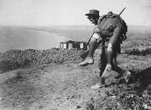 Captured Pozieres.