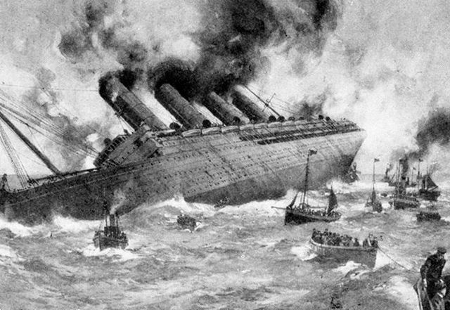 The Sinking of the Lusitania