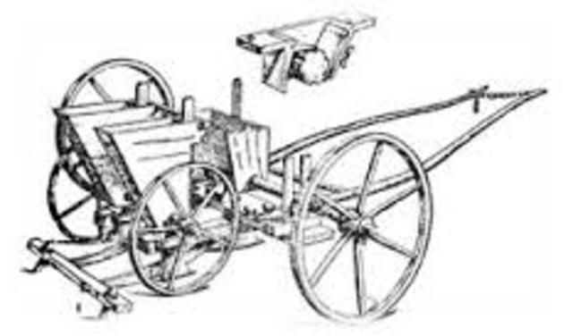 Jethro tull invents the mechanical seed sower