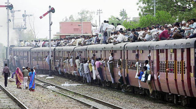 Railways start transporting people