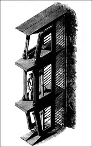 Marc Brunel invents a tunnelling shield.