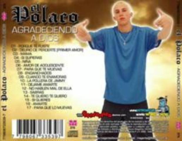 segundo disco de El Polaco: Agradeciendo a dios