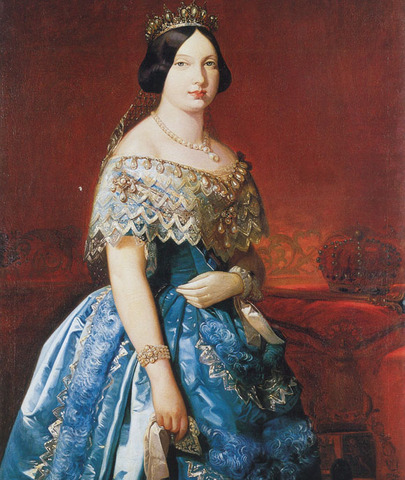 Isabel II accede al trono de España