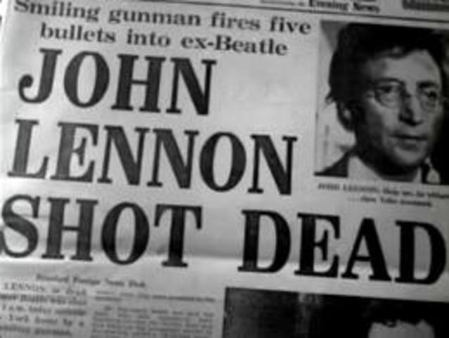 John Lennon Assassinated