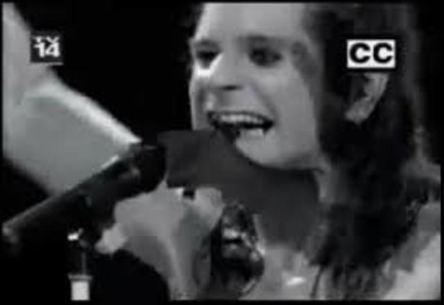 Ozzy Osborne Bites the Head off of Bat