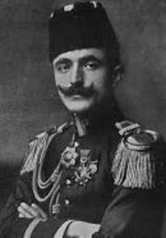 Enver Bey Minister of War