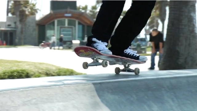 started to skateboard