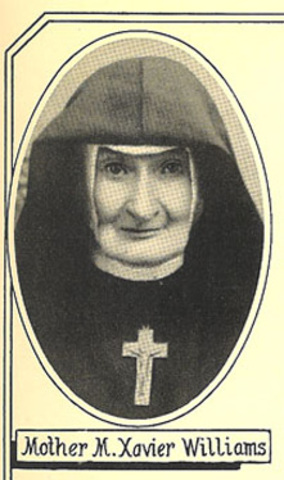 Mother Xavier Williams death