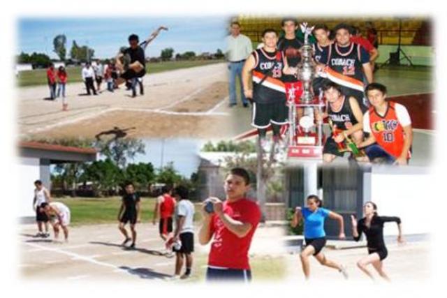 Primer encuentro deportivo estudiantil