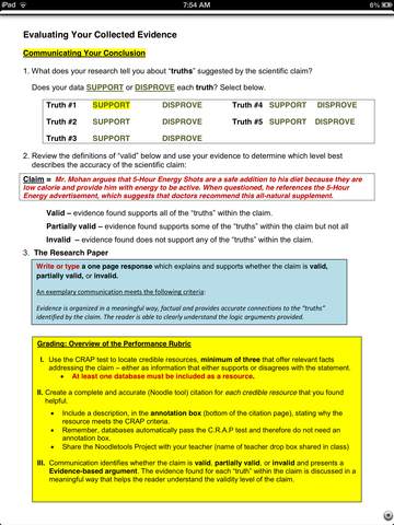 5 hr Energy Research Reflection