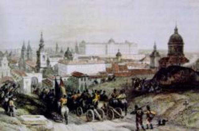 Carlos IV abdica en favor de su hijo, Fernando VII