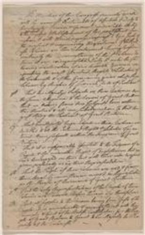 The Declaration of Rights and Grievances