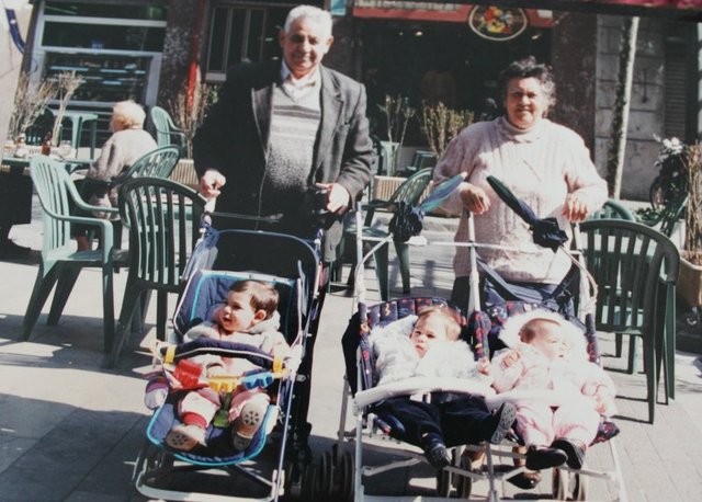 Born his grandchildren