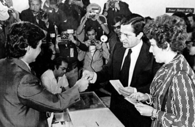 SE CELEBRAN LAS PRIMERAS ELECCIONES DEMOCRÁTICAS DESDE 1936