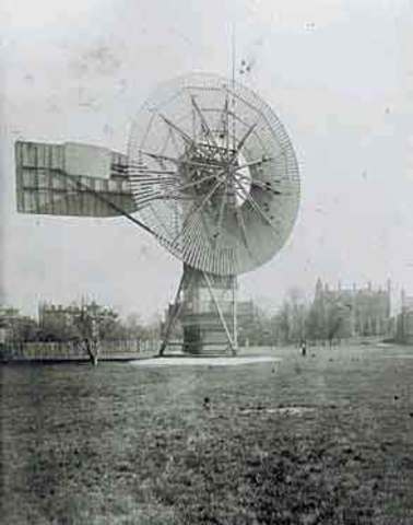 First windmill to generate elctricity
