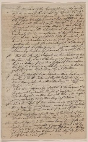 Declaration of Rights and Grievances