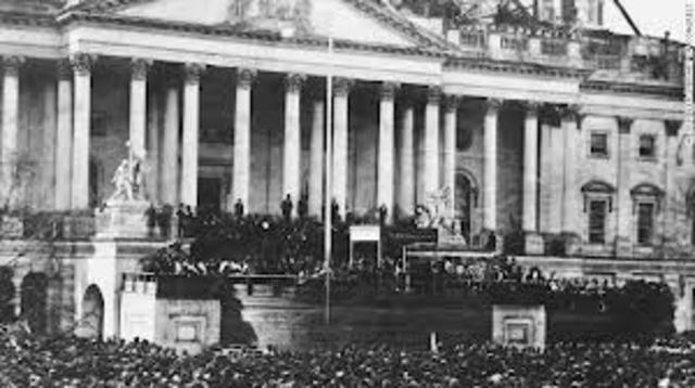 Abraham Lincoln Sworn in