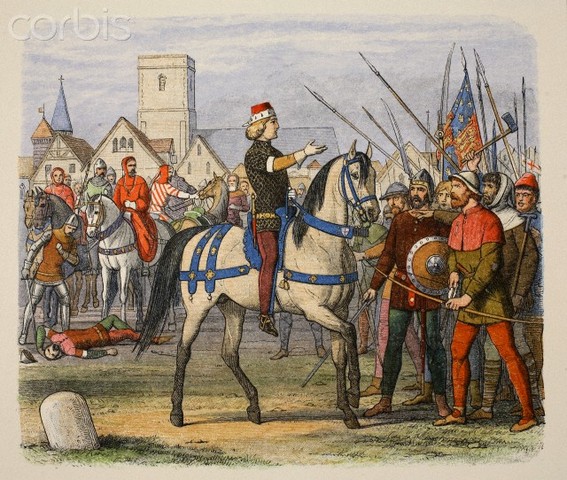 the peasants revolt in the middle ages