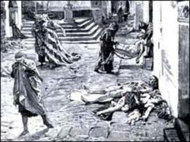 Outbreak Of The Plague In Europe