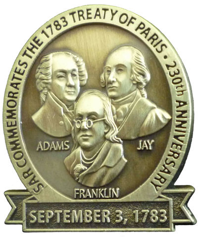 Treaty of Paris is signed