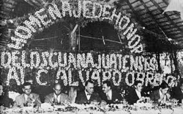 Muerte de Alvaro Obregon