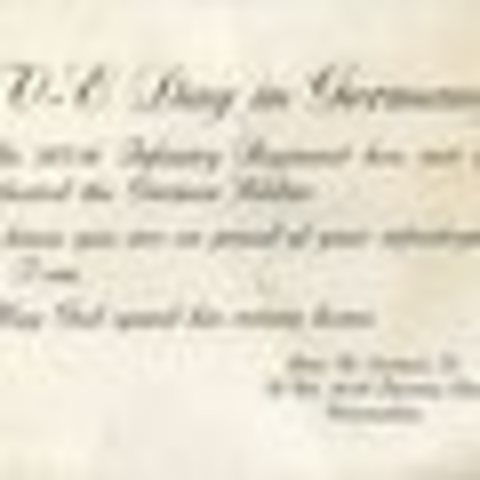 Notice to Familys Back Home