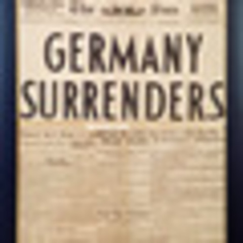 German Forces in Bavaria Surrender