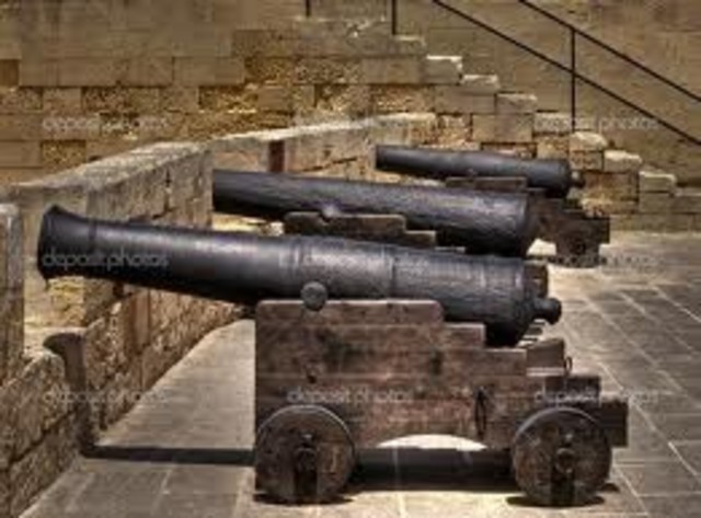 The Cannon was invented