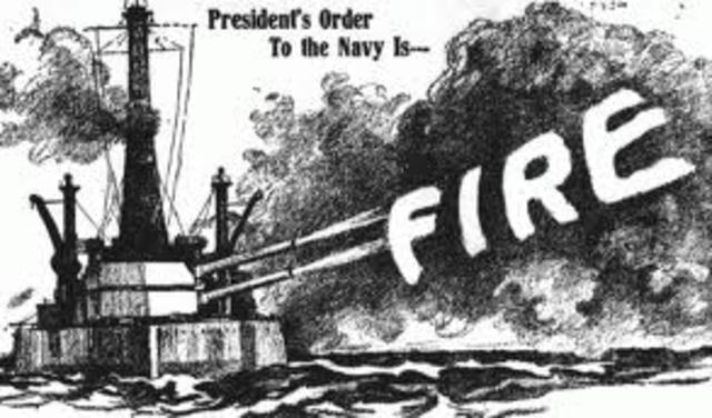 USA declare war on Germany