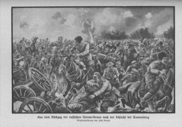 Russia invades East Prussia