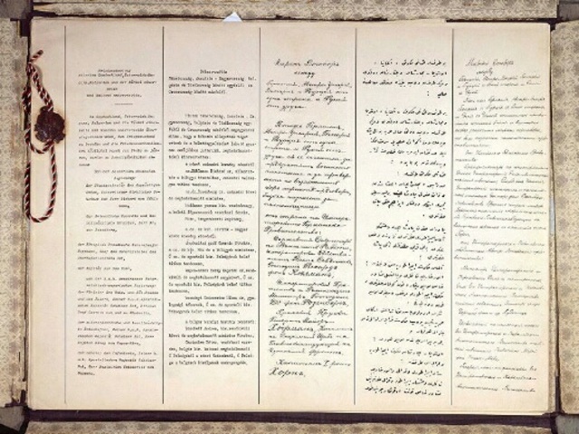 Armistice between Germany and Russia signed