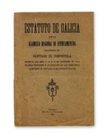 La aprobación de los Estatutos de Autonomía