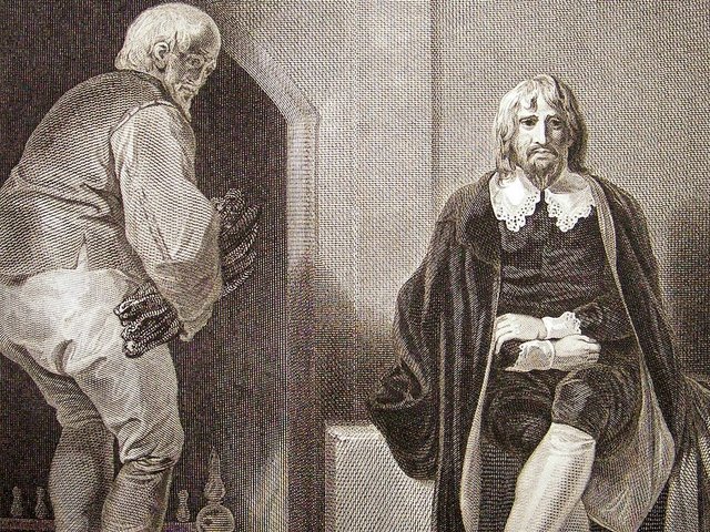 Charles I imprisoned