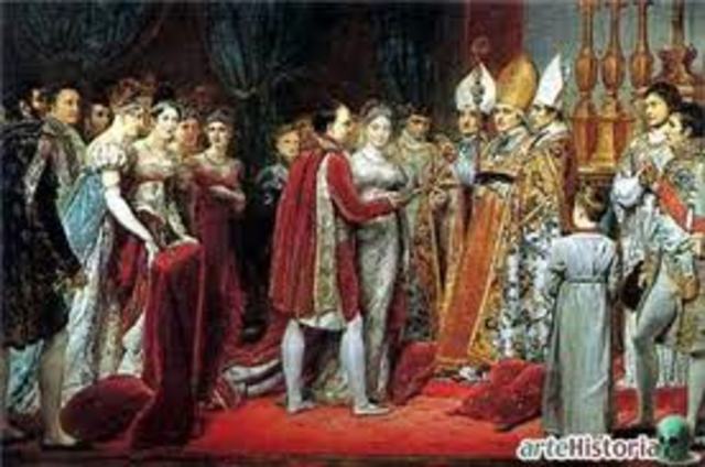 Napoleón Bonaparte nombra rey  de España a su hermano, José I