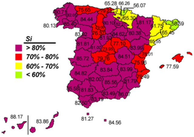 SE REDACTA Y SE APRUEBA EN REFERÉNDUM LA CONSTITUCIÓN ESPAÑOLA VIGENTE EN LA ACUALIDAD