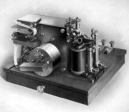 Samuel Morse, creació del telègraf.