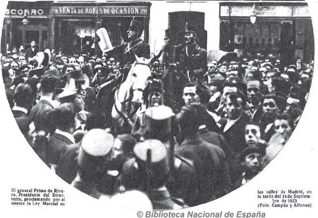 El general Primo de Rivera dimite