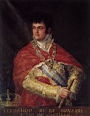 Finaliza la guerra de Independencia y Fernando VII regresa al trono de España.