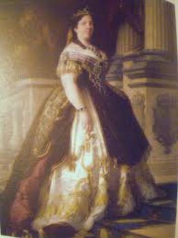 ISABEL II ES EXPULSADA DE ESPAÑA A CUSA DE UNA REVOLUCIÓN